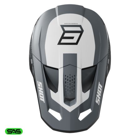 Kask SHOT SPEED HYBRID GREY_MATT XL