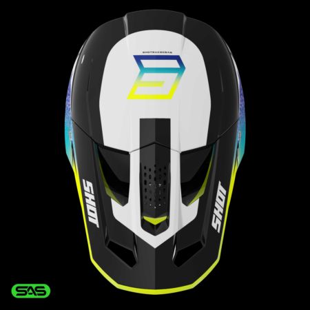 Kask SHOT SPEED HYBRID NEON_YELLOW_GLOSSY XS