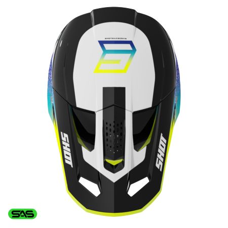 Kask SHOT SPEED HYBRID NEON_YELLOW_GLOSSY S