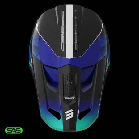 Kask SHOT SPEED OLYMP BLUE_PEARLY M
