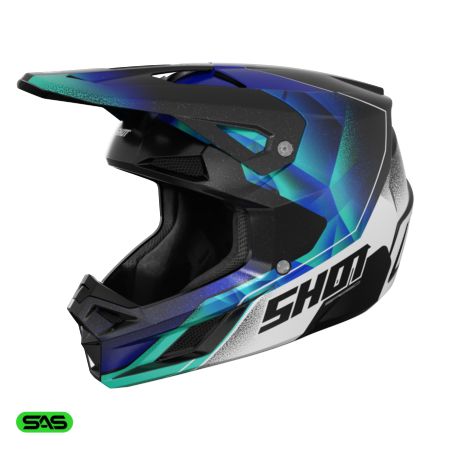 Kask SHOT SPEED KID OLYMP BLUE_PEARLY YS