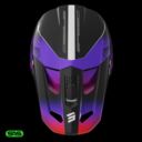 Kask SHOT SPEED KID OLYMP PURPLE_PEARLY YS