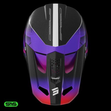 Kask SHOT SPEED KID OLYMP PURPLE_PEARLY YL