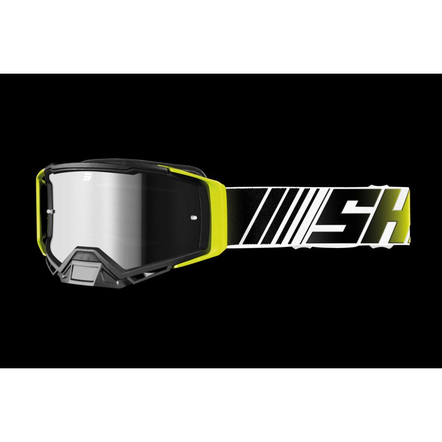 Gogle SHOT CORE STRIPE NEON_YELLOW_GLOSSY
