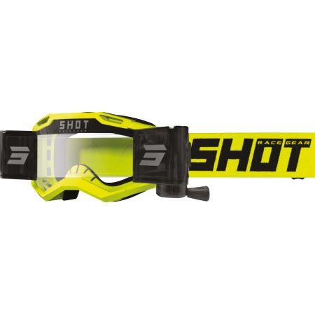 Gogle SHOT ASSAULT 2.0 ROLL-OFF SOLID_NEO_YEL_GLOS