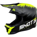Kask SHOT FURIOUS VERSUS neon yellow matt XXL