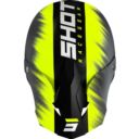Kask SHOT FURIOUS VERSUS neon yellow matt XXL
