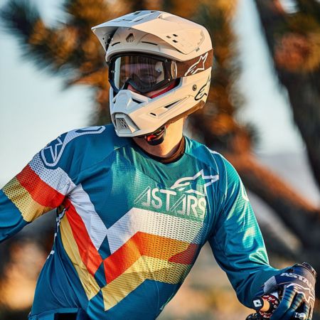 Kask ALPINESTARS sm5 solid wht 2xl