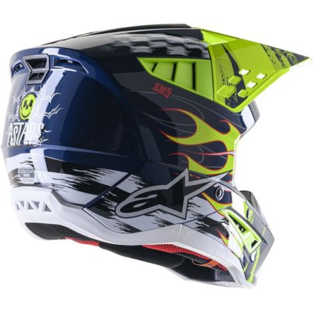 Kask ALPINESTARS sm5 rash nv/yl 2xl