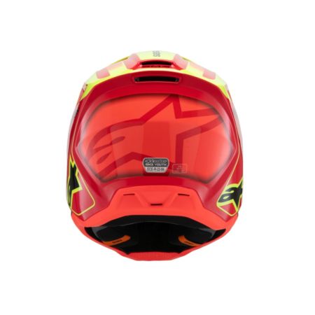 Kask ALPINESTARS yth sm3 fray rd/yl/bk y