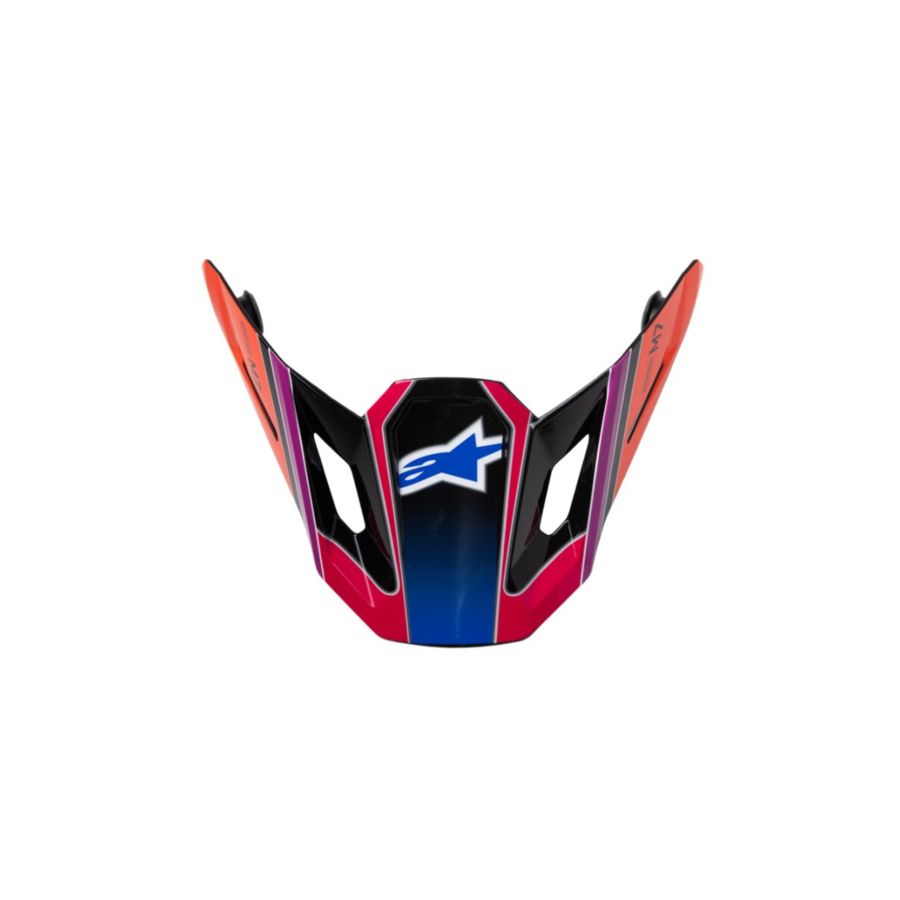 Daszek kasku ALPINESTARS SUPERTECH M7 blu/pu/pnk