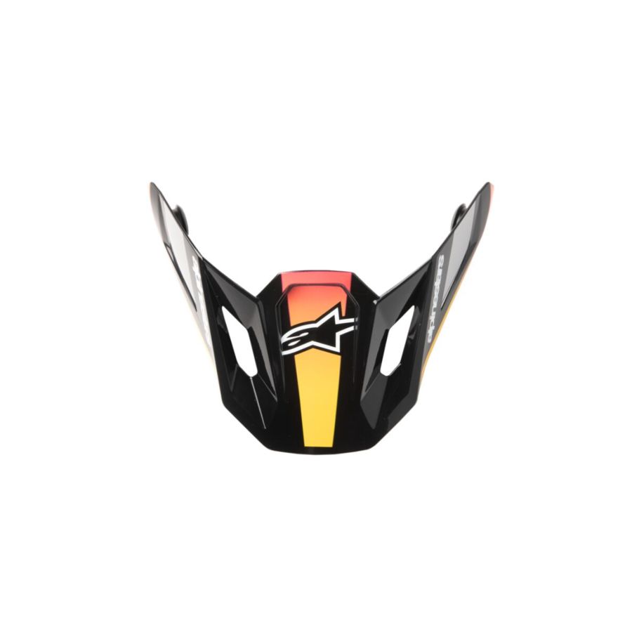 Daszek kasku ALPINESTARS SUPERTECH M7 blk/ylw/pnk