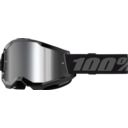 Gogle 100% STRATA 2 black mr sl