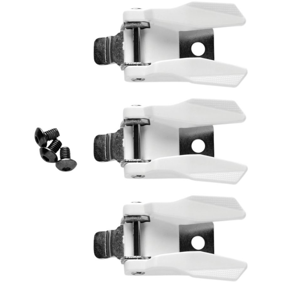 Klamry do butów THOR kit radial white