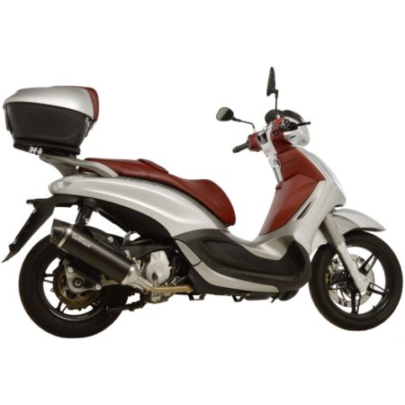 Tłumik slip-on LEOVINCE NERO PIAGGIO BEVERLY