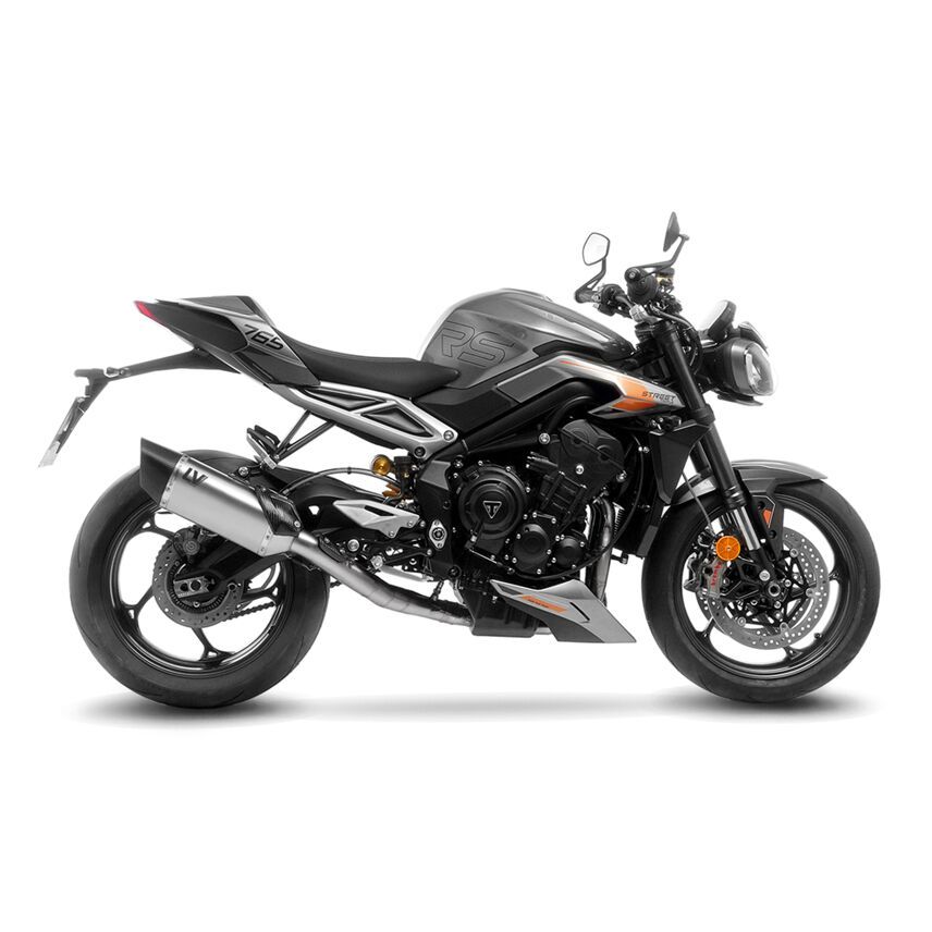 Kompletny układ wydechowy LEOVINCE LV-14 R TRIUMPH