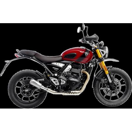 Tłumik slip-on LEOVINCE LV-10 TRIUMPH SCRAMBLER