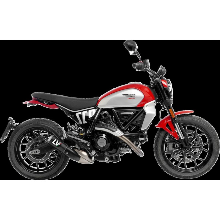 Tłumik slip-on LEOVINCE LV-10 DUCATI SCRAMBLER