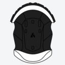 Wkładka kasku AIROH STRYCKER 15+10mm XL