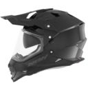 Kask NOX DUOSPORT SOLID czarny połysk S