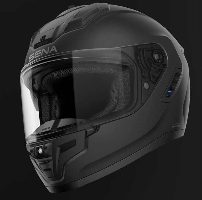 Kask SENA PHANTOM flat black L