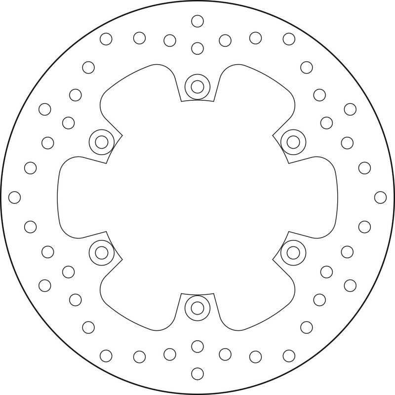 Tarcza hamulcowa BREMBO YAMAHA BT1100 BULLDOG