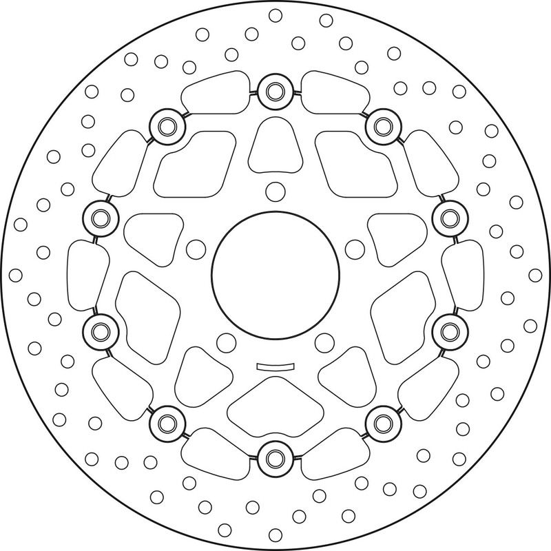 Tarcza hamulcowa BREMBO SUZUKI GSX-R1000