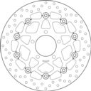 Tarcza hamulcowa BREMBO SUZUKI GSX-R1000