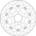 Tarcza hamulcowa BREMBO KAWASAKI KLV1000