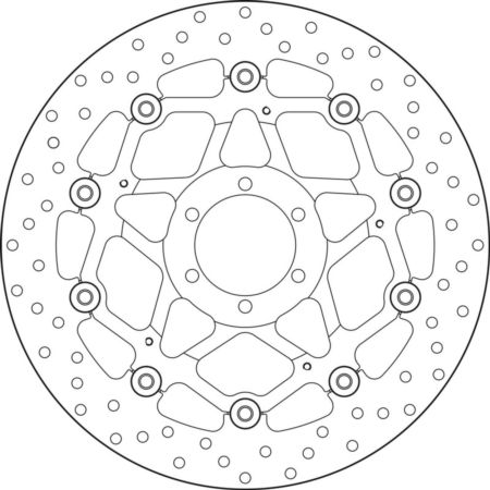 Tarcza hamulcowa BREMBO APRILIA AF1 125 FUTURA