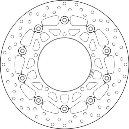 Tarcza hamulcowa BREMBO YAMAHA FZ1N