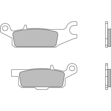 Klocki hamulcowe BREMBO YAMAHA GRIZZLY 550 4X4