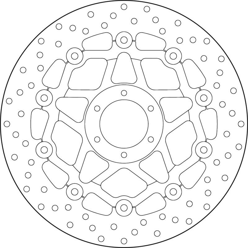 Tarcza hamulcowa BREMBO HONDA CBR600F