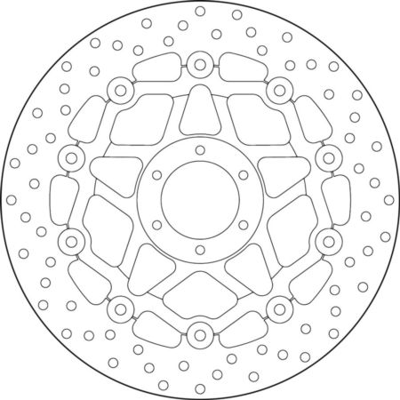 Tarcza hamulcowa BREMBO HONDA CBR600F