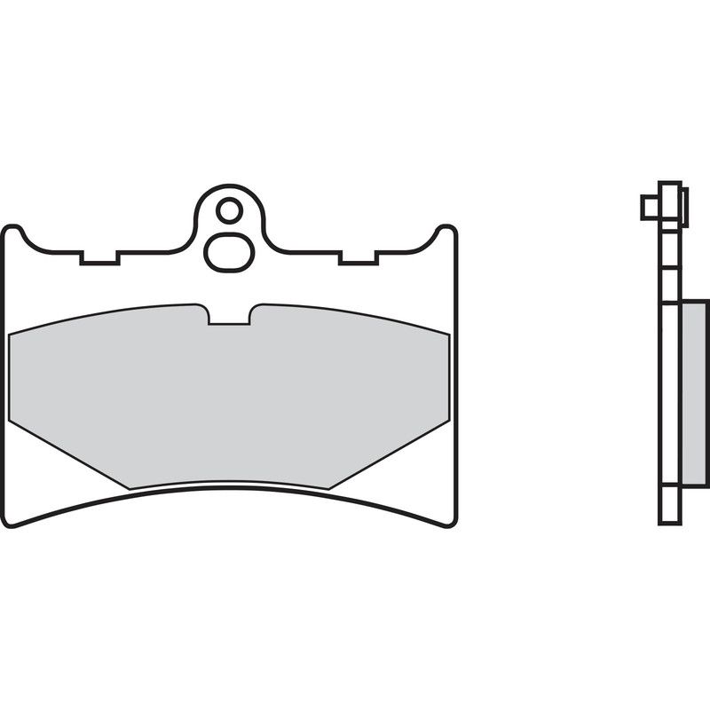 Klocki hamulcowe BREMBO APRILIA AF1 125 FUTURA