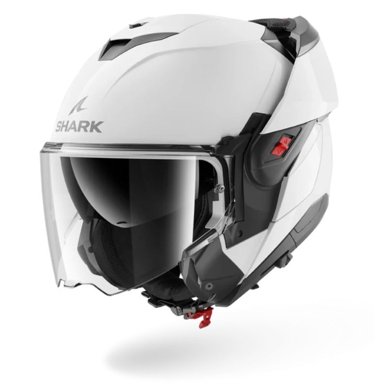 Kask SHARK Oxo Blank Biały połysk L