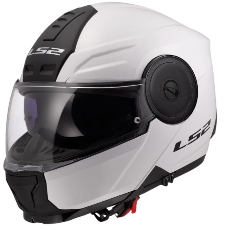 KASK LS2 FF902 SCOPE II SOLID WHITE L+PNLCK