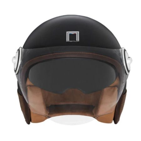 Kask NOX JET NP105 HERITAGE LEATHER black/brown L