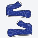 Poduszki policzkowe kasku AIROH AVIATOR 3 blue XL