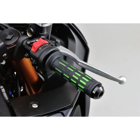 Gripy DAYTONA GGD-TAPERED-SP 22MM BLACK/GREEN