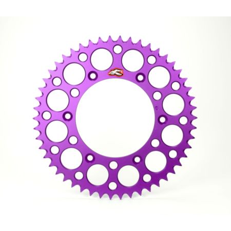 Zębatka aluminiowa tył RENTHAL PURPLE 520 50T