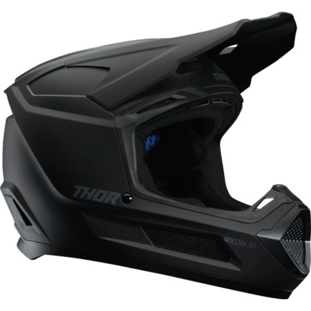 Kask THOR YOUTH FLEET BLACKOUT MATT L