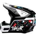 Kask THOR YOUTH FLEET SPAT BLACK S