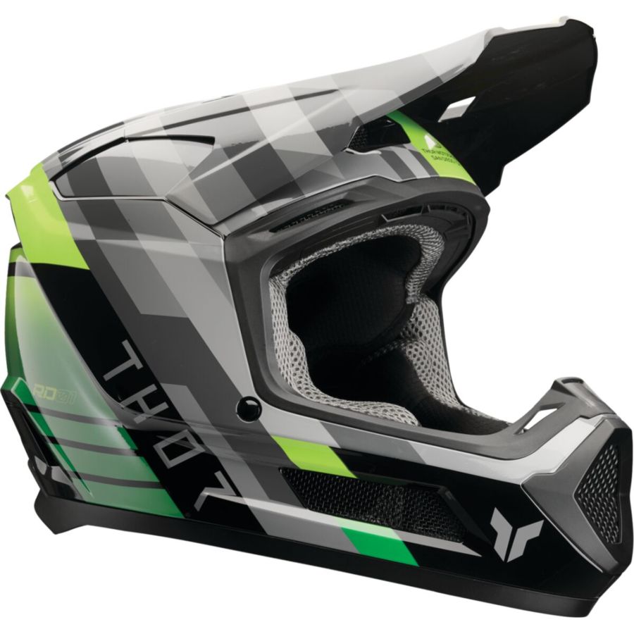 Kask THOR YOUTH FLEET CAMBER BLACK/GREEN S