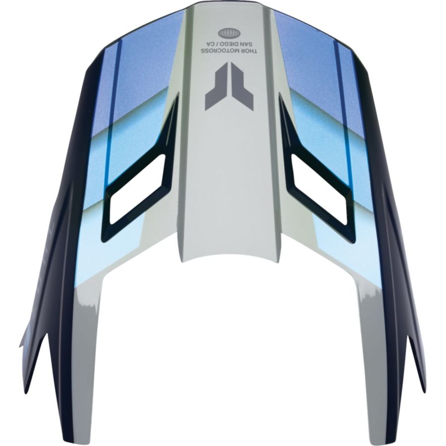 Daszek kasku THOR YOUTH FLEET DEFY BLUE/GRAY
