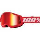 Gogle 100% STRATA 2 JR red mr rd