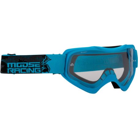 Gogle MOOSE OFFROAD AGROID BLUE/CLEAR