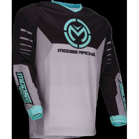 Bluza MOOSE OFFROAD QUALIFIER GREY/TEAL M