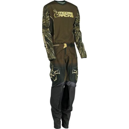 Bluza MOOSE OFFROAD YOUTH AGROID OLV/TAN L