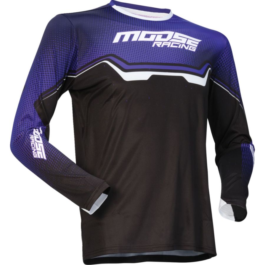 Bluza MOOSE OFFROAD YOUTH QUALIFIER PU/BK/WH XS